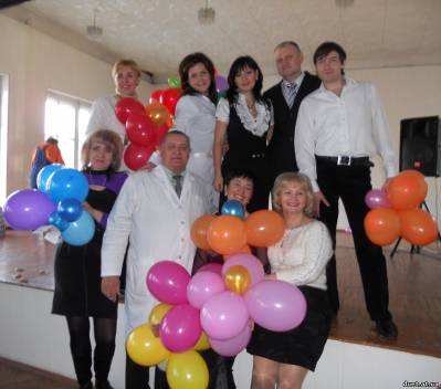 Праздничный концерт, посвящённый 8 марта для сотрудников 2 рабочей больницы г.Днепропетровска