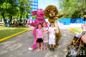 Лунтик и лев Алекс готовы к фотосессии с детьми - Днепр, Днепропетровск