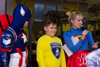 Супергерои на детском дне рождения - Днепр, Днепропетровск