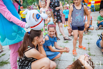 Дети на рекламной акции в парке - Днепр, Днепропетровск